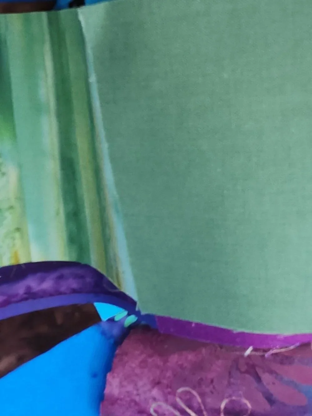 Batik Jelly Roll Stitched Colors Strips